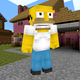 Illustration for article titled Official iMinecraft/i Simpsons Somehow Look More Deformed Than Fan Ones
